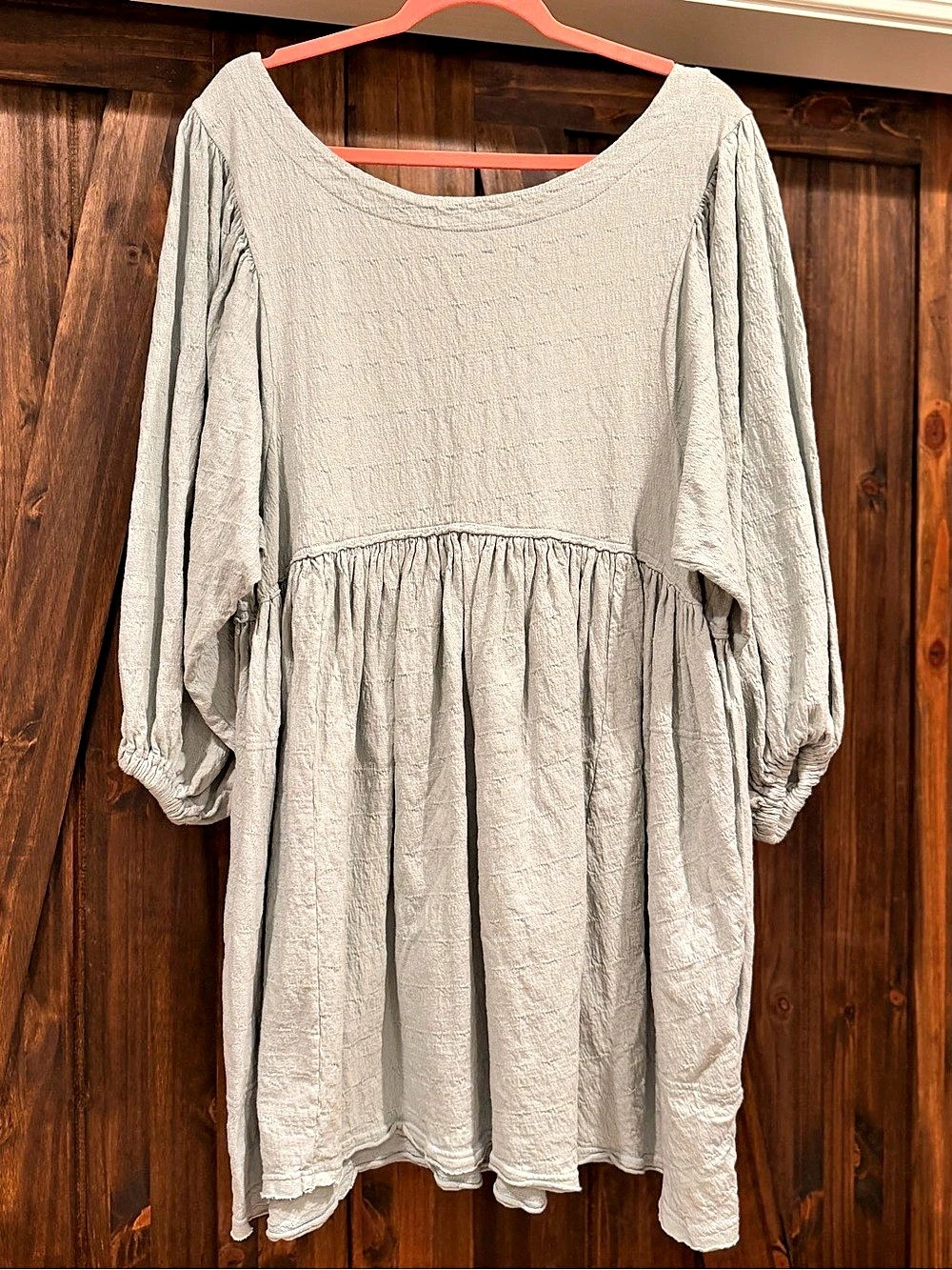 FP Beach Sage Green Mini Dress Size Large